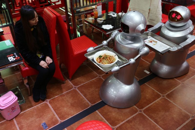 Restaurant at Chunxi Road in Chengdu, China via Getty